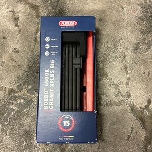 Bike Lock - ABUS Bordo Granit X-Plus 6500 Folding Lock